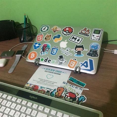 In love with my new stickers. #stickers #stickerlove #stickerset #programming #development # ...