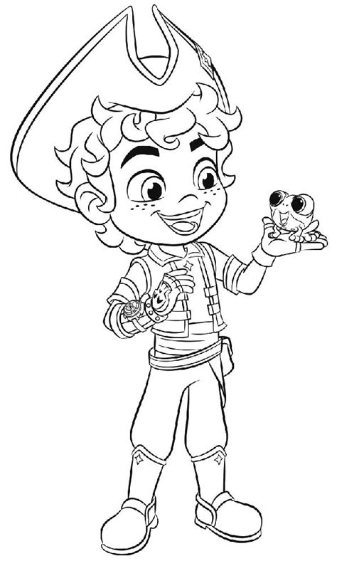 Santiago Of The Seas Coloring Pages - Coloring Nation