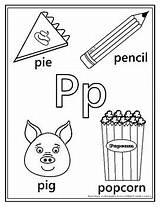 Letter P Coloring Page By Llorente Learning  TPT sketch template