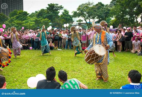 Bhangra Dance Performance at Pinkdot Editorial Stock Image - Image of ...