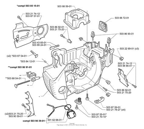 Husqvarna 350 Chainsaw Fuel Line Diagram - diagramwirings