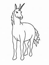 Vintage Unicorn coloring Page sketch template