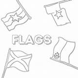 Flag Coloring Pages In 2020 Flags sketch template