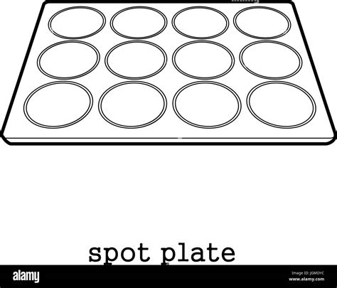 Spot plate icon outline Stock Vector Image & Art - Alamy