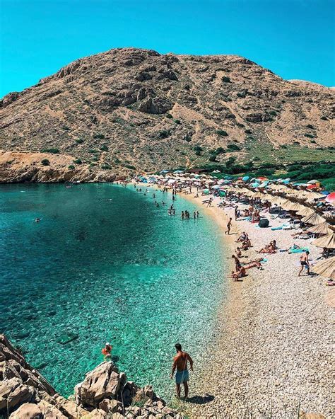 Wild and Remote Beaches in Krk Island - BeachAtlas