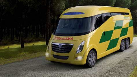 Futuristic ambulance that can reach speeds of 99mph unveiled – International Ambulances