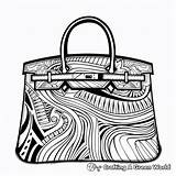 Purse Coloring Pages  Free & Printable sketch template