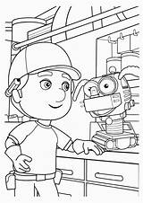 10 Disney Handy Manny Printable Coloring To Print sketch template