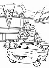 Coloring Pages ALL CARS 2  Home sketch template