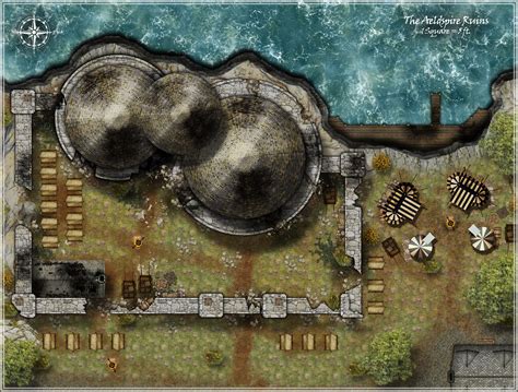 Pin by Jane Victoria Miranda Mendes S on RPG Maps | Ruins, Virtual tabletop, Day