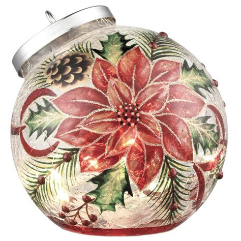 Studio 66 Holiday Floral Ornament | Wayfair