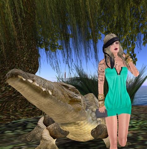 Second Life by Laerke Levenque: Greg Crocodile & Moi!