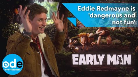 Early Man: Eddie Redmayne is 'dangerous and not fun' - YouTube