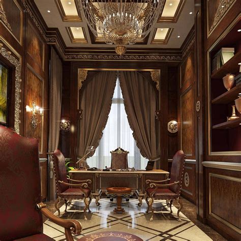 Executive and presidential classic style office projects by Modenese luxury handmade interiors ...