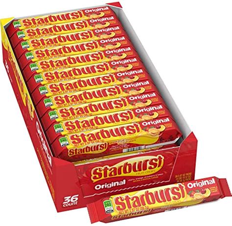 Starburst Original Count Good 2.07 Ounce 36 Count - Mad Al Candy