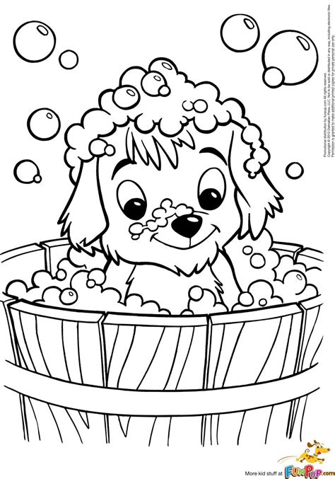 Coloring Pages Puppies Printables