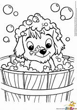 Easy Puppy Coloring Pages At GetColoringscom  Free Printable sketch template