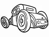 Hot Rod Coloring Pages  Free Printable For Kids sketch template