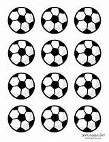 Soccer Ball Coloring Page sketch template