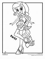 Rainbow Rocks Equestria Girls Coloring Pages Sketch Page sketch template