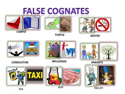 False cognates