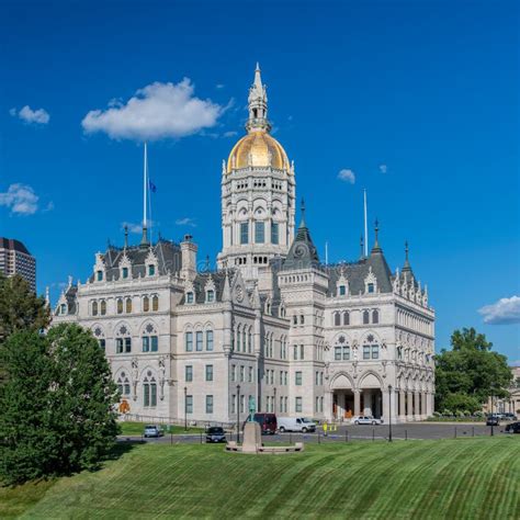 Connecticut State Capitol stock photo. Image of steeple - 58703090