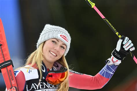 Is Mikaela Shiffrin Skiing Today - Image to u