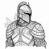Coloring Book page  Medieval knight By PM Artistic On DeviantArt sketch template