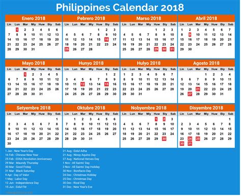 2023 Calendar Philippines Printable: Never Miss A Celebration Again ...