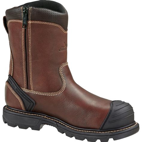 Thorogood Composite Toe Side Zipper Wellington Work Boot, #804-4440