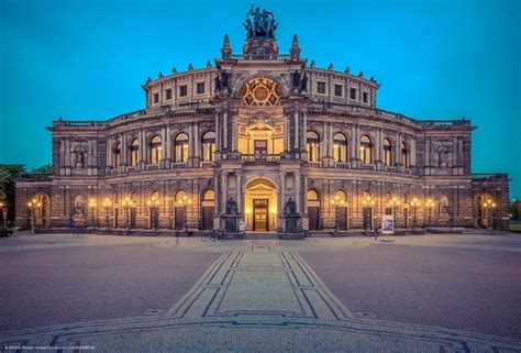 The Semperoper - a Sumptuous Opera House in Dresden, Germany | Places ...