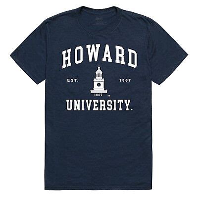 Howard University Bisons NCAA Cotton College Logo Licensed Tee T-Shirt S - 2XL | eBay