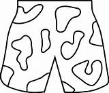 Free Shorts Clipart Black And White Download  sketch template