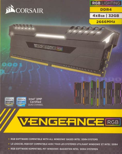 Corsair Vengeance 2666MHz RGB DDR4 RAM review - Myce.com