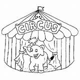 Circus Tent Coloring Book Pages sketch template
