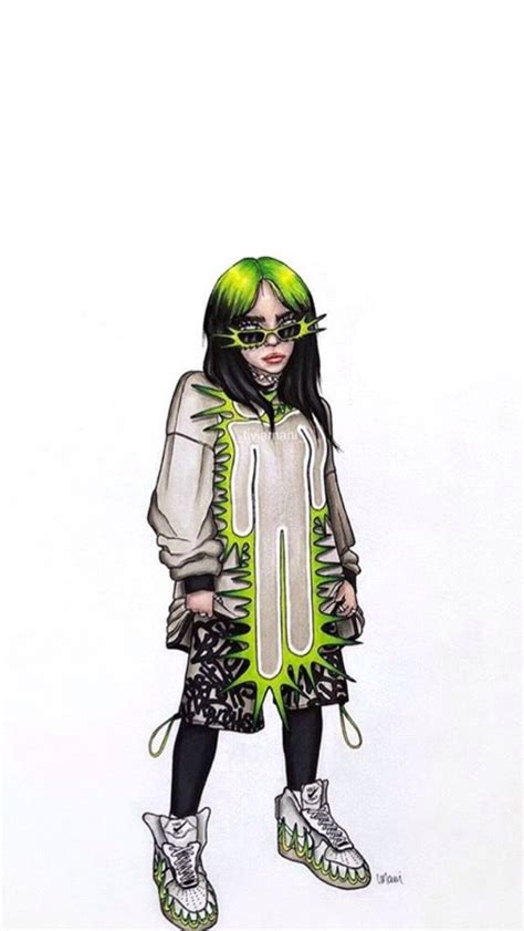 Pin by Lexi Potter on Aleatórios in 2020 | Billie, Billie eilish, Cartoon art