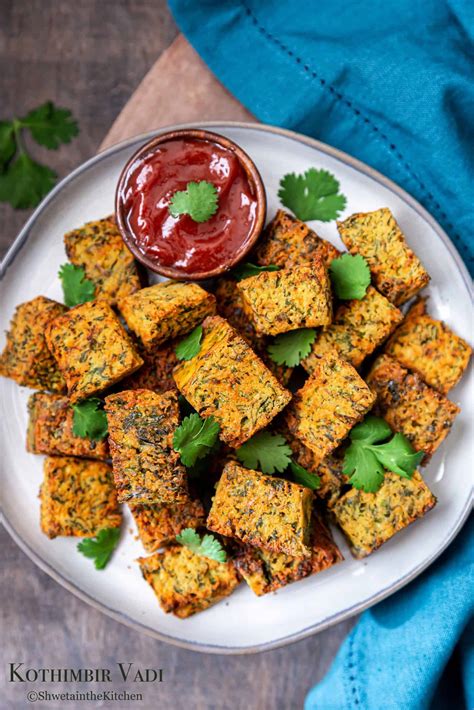 Kothimbir Vadi - Shweta in the Kitchen