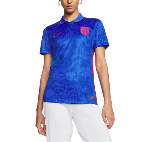 England National Team Nike Women’s 2020/21 Away Stadium Replica Jersey – Blue – Collette Boutique