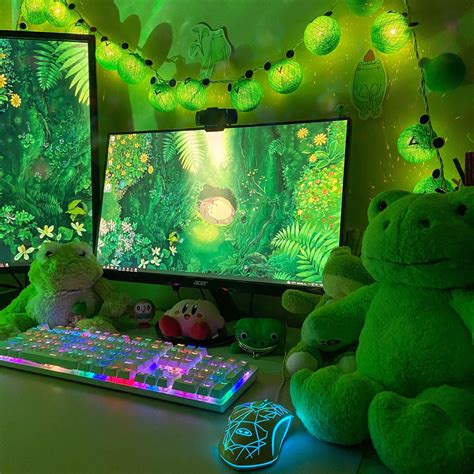 ☁ ･e 🌱 is resting their head on Twitter | Game room design, Video game room design, Gamer room decor