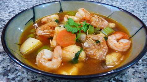 Easy Cooking: Mexican Shrimp Soup