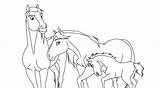 Spirit Horse Drawing Coloring Pages & Book For Kids sketch template
