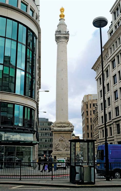 The Monument | Victorian architecture, Sir Christopher Wren, Fire of London | Britannica