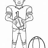 Dibujos Para Colorear De Jugadores Fútbol · Creative Fabrica sketch template