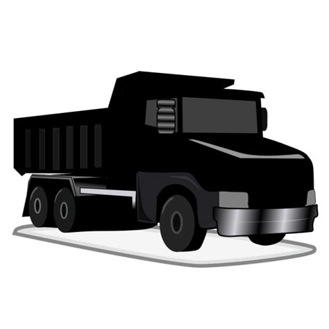 Black Gray Dump Truck PNG, SVG Clip art for Web - Download Clip Art, PNG Icon Arts