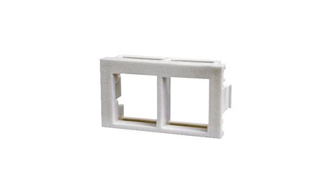 Panduit NetKey modular insert housing - NKHF2MBL-X