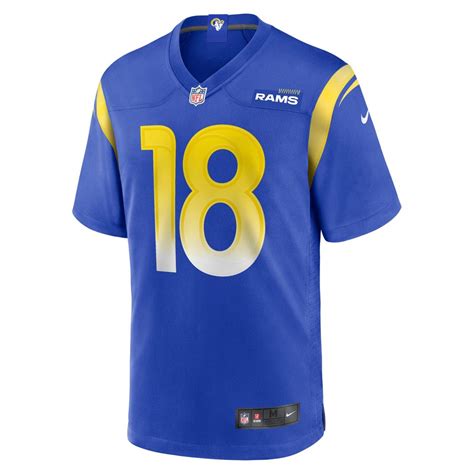 Men's Los Angeles Rams Ben Skowronek Nike Royal Game Jersey