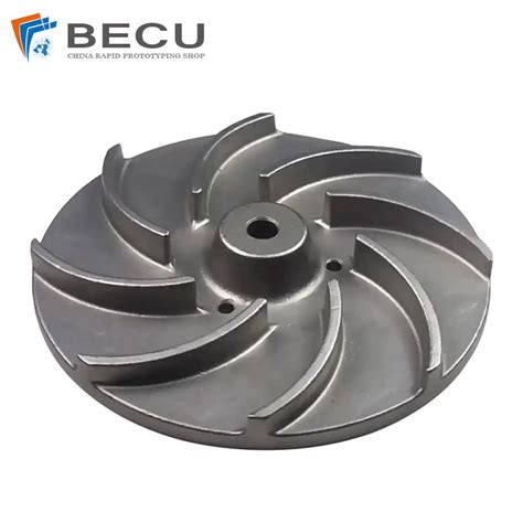 Precision CNC Machining Inconel 718 Cast Impeller | Be-cu.com