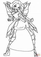 Winx Club Nebula coloring Page  Free Printable Coloring Pages sketch template