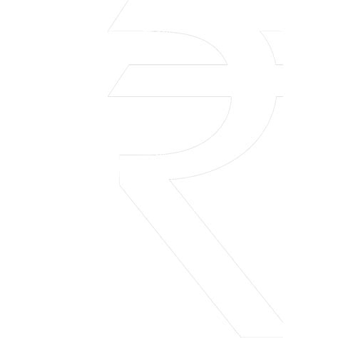 Rupee Sign White | PNG All