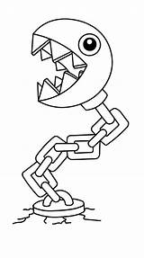 Chain Chomp Coloring Pages Free Printable Sheets For Kids En Anglais sketch template